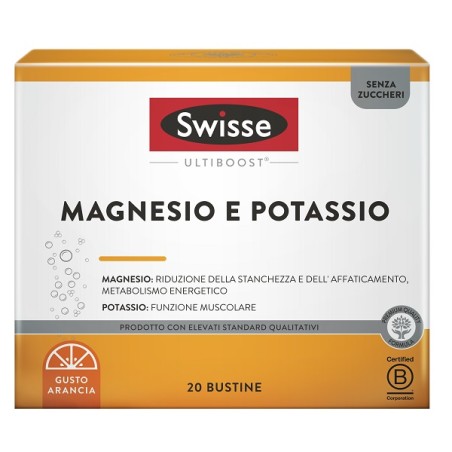 Health And Happiness Swisse Ultiboost Magnesio E Potassio 20 Bustine