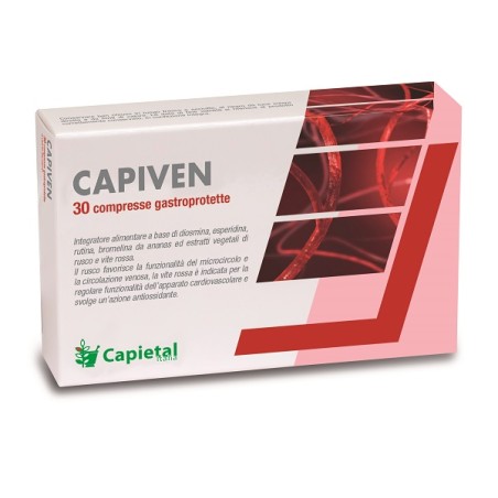 Capietal Capiven 30 Compresse Gastroprotette
