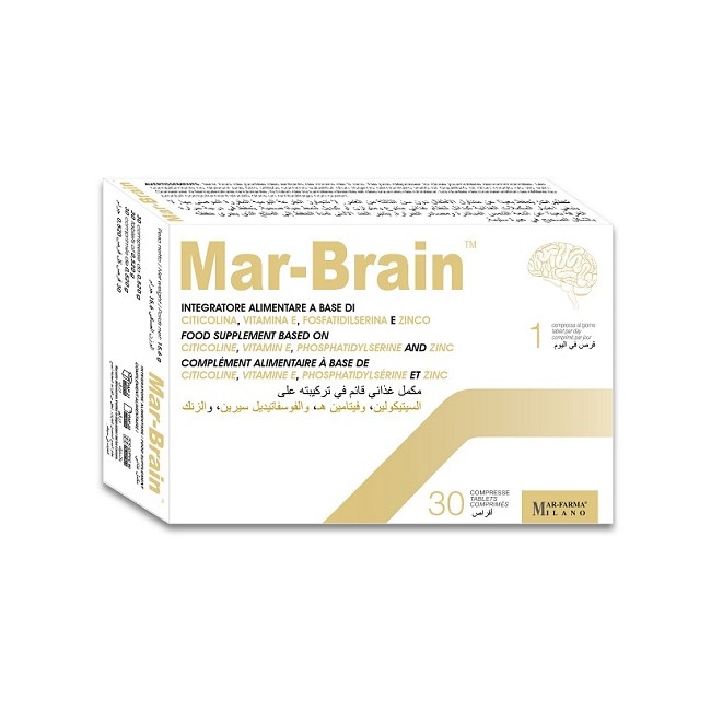 Mar-farma Mar-brain 30 Compresse