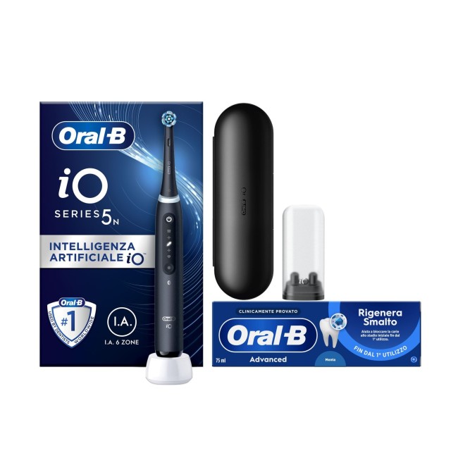 Procter & Gamble Oralb Power Spazzolino Elettrico Io5 S Black