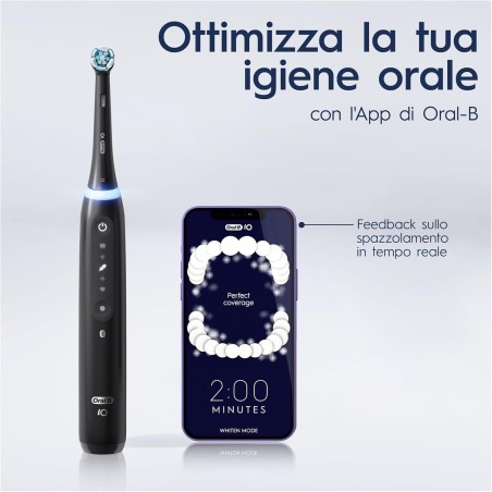 Procter & Gamble Oralb Power Spazzolino Elettrico Io5 S Black