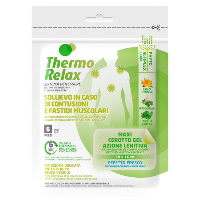 Diva International Thermo Relax Fito Dol Schiena/spalla Cerotti 6 Pezzi