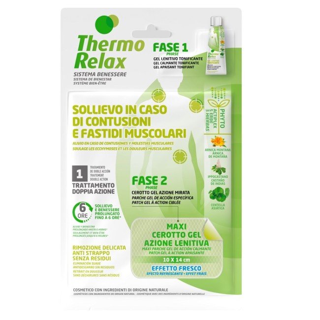 Diva International Thermo Relax Fito Dol Schiena/spalla Cerotti 1 Pezzo