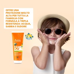 Avène Eau Thermale Avene Solare Latte Bambino Spf 50+ 250 Ml Nuovo Pack