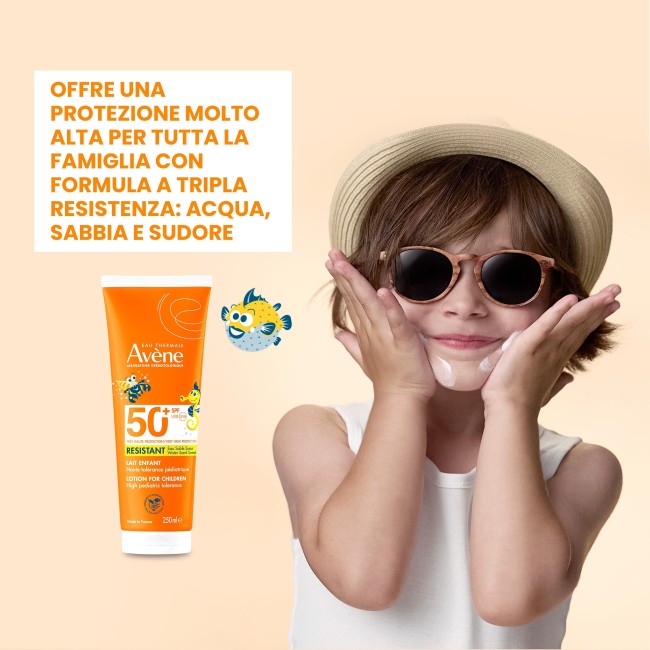 Avène Eau Thermale Avene Solare Latte Bambino Spf 50+ 250 Ml Nuovo Pack