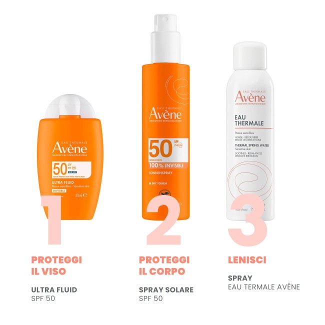 Avène Eau Thermale Avene Solare Spray Spf 50 200 Ml