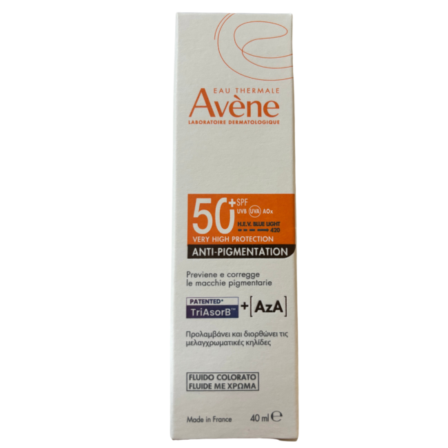 Avène Eau Thermale Avene Solare Fluido Col Antimacchie Spf 50+ 40 Ml