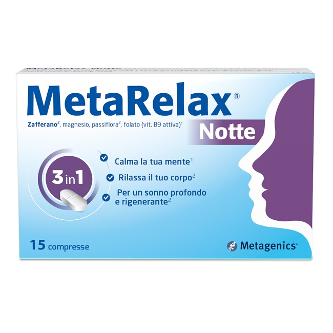 Metagenics Metarelax Notte 15 Compresse
