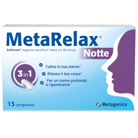 Metagenics Metarelax Notte 15 Compresse