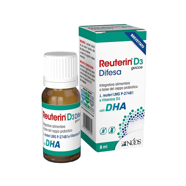 Noos Reuterin D3 Difesa Gocce Con Dha 8 Ml