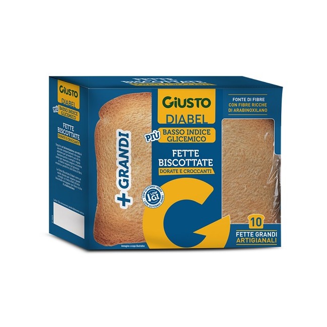 Farmafood Giusto Diabel Fette Biscottate 150 G Nuova Ricetta