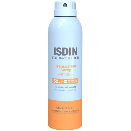 Isdin Transparent Spray Wet Skin Spf50 250 Ml