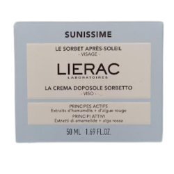 Lierac Sunissime La Crema Doposole Sorbetto Viso 50 Ml