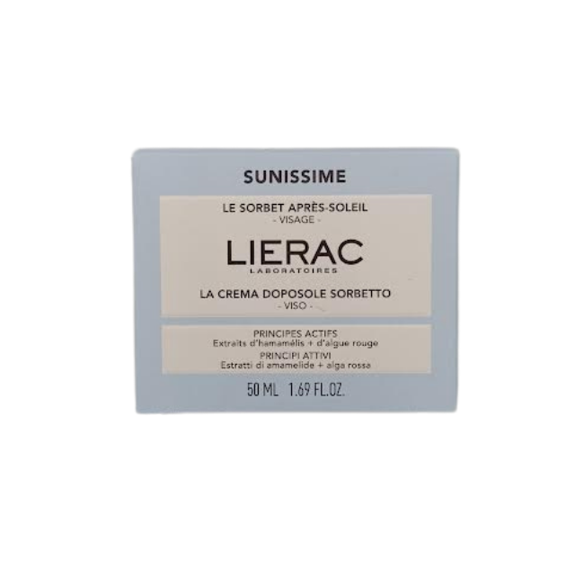 Lierac Sunissime La Crema Doposole Sorbetto Viso 50 Ml