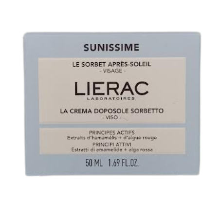 Lierac Sunissime La Crema Doposole Sorbetto Viso 50 Ml