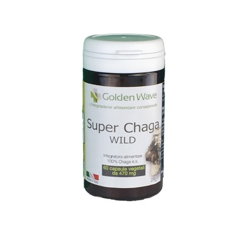 Golden Wave Super Chaga Wild 60 Capsule