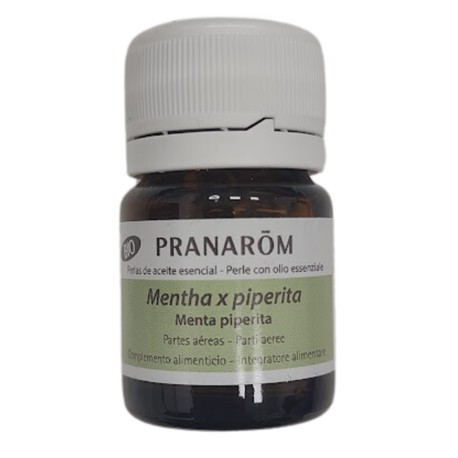 Herbalgem Pranarom Menta Piperita Bio 60 Perle