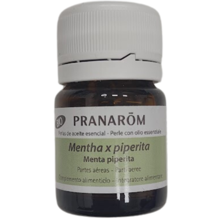 Herbalgem Pranarom Menta Piperita Bio 60 Perle