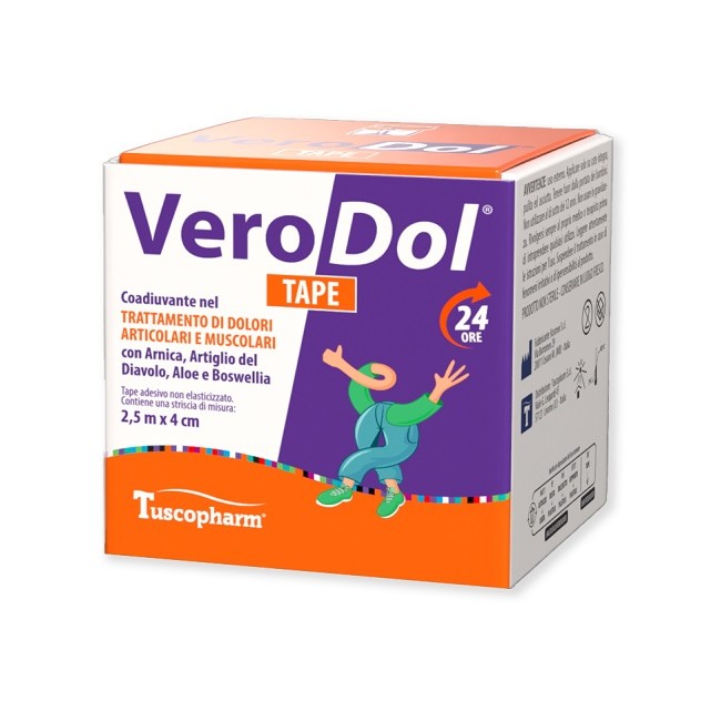 Tuscopharm Tape Verodol 250x4cm