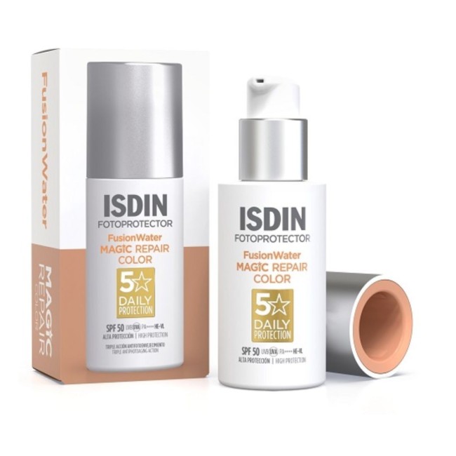 Isdin Fusion Water Magic Repair Color Spf50 50 Ml