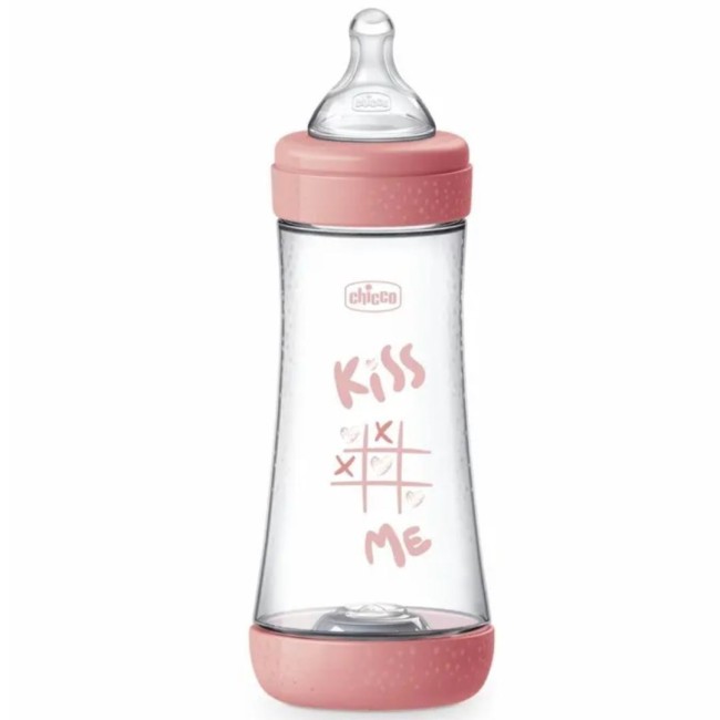 Chicco Biberon P5 300ml Fast Silicone Girl