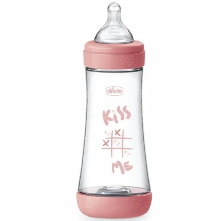 Chicco Biberon P5 300ml Fast Silicone Girl