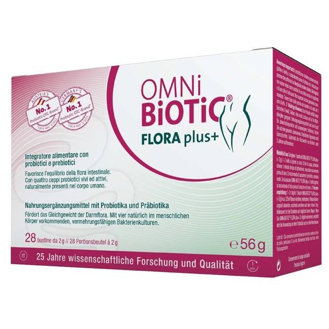 Institut Allergosan Omni Biotic Flora Plus+ 28 Bustine Da 2 G