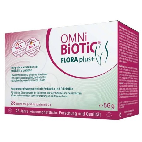 Institut Allergosan Omni Biotic Flora Plus+ 28 Bustine Da 2 G