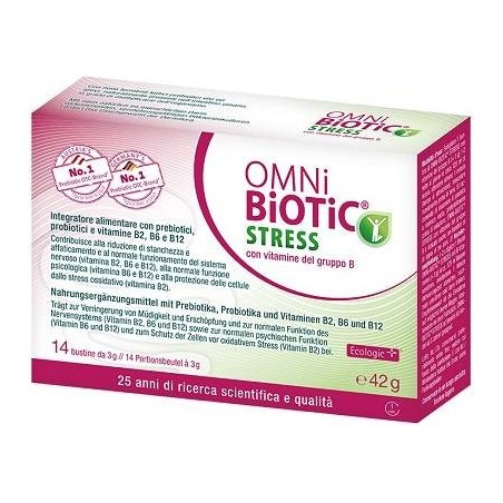 Institut Allergosan Omni Biotic Stress Vitamine Gruppo B 14 Bustine Da 3 G