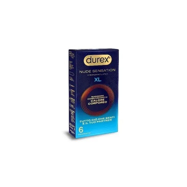 Reckitt Benckiser Durex Nude Sensation Xl 6pz