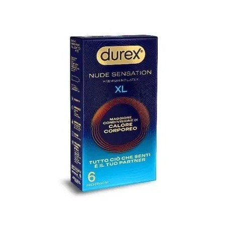 Reckitt Benckiser Durex Nude Sensation Xl 6pz