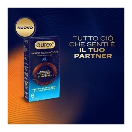 Reckitt Benckiser Durex Nude Sensation Xl 6pz