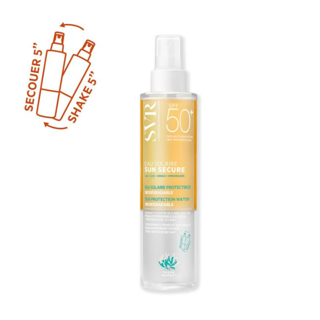 Laboratoire Svr Sun Secure Eau Solaire Spf50+ Travel Size 100 Ml
