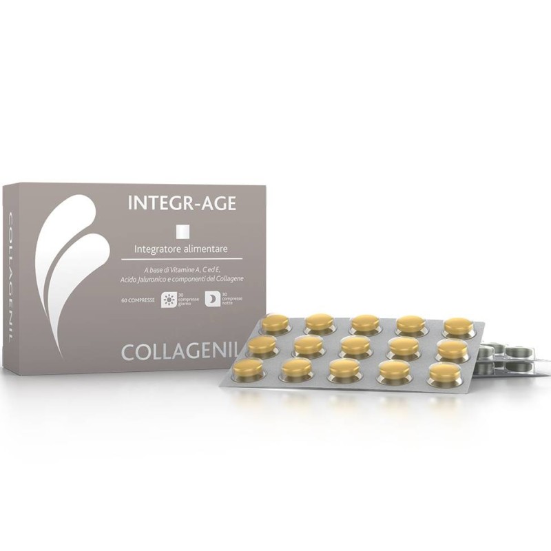 Uniderm Farmaceutici Collagenil 30 Compresse Verdi + 30 Compresse Gialle