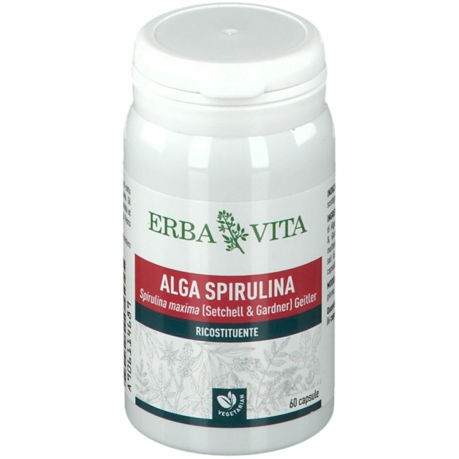 Erba Vita Alga Spirulina 60 Capsule