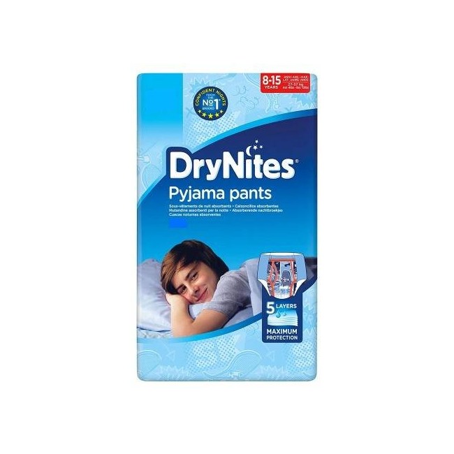 Perfetti Van Melle Pannolino Huggies Drynites 8/13 Anni Boy L 30/48kg 9 Pezzi