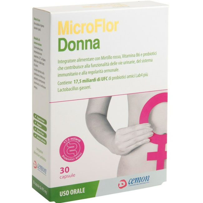 Cemon Microflor Donna 30 Capsule