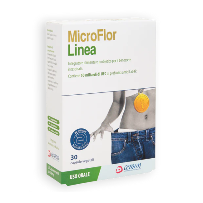 Cemon Microflor Linea 30 Capsule Vegetali