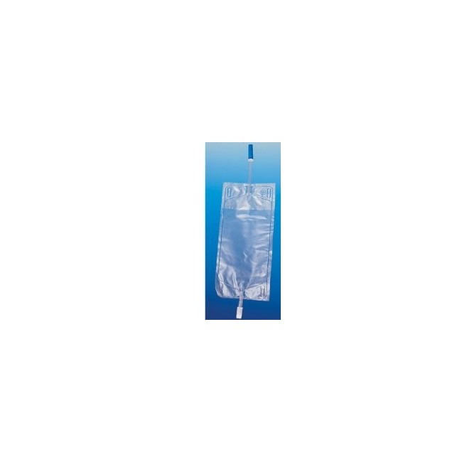 Farmacare Sacca Per Urina Da Gamba Pvc Con Tubo Raccordo 10 Cm Per Collegamento Coscia Capacita' 750 Ml Valvola Antireflusso 30 