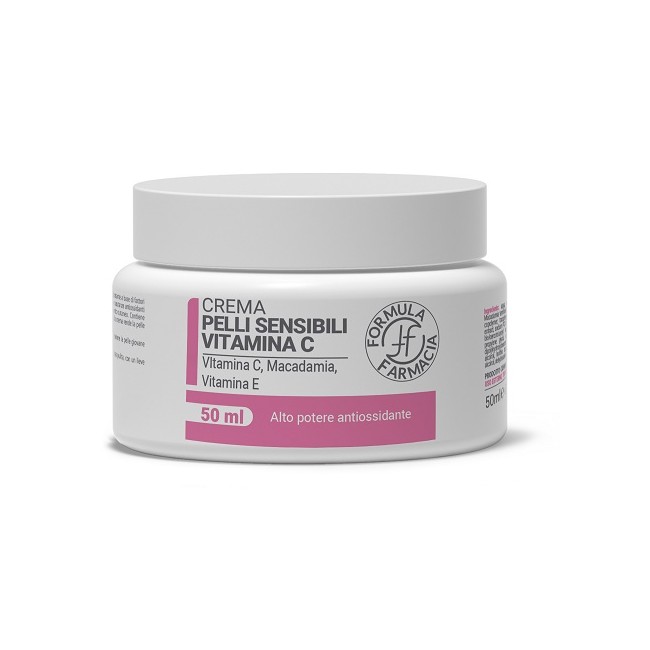 So. Farma. Morra Formula Crema Viso Pelli Sensibili Vitamina C 50 Ml Senza Conservanti