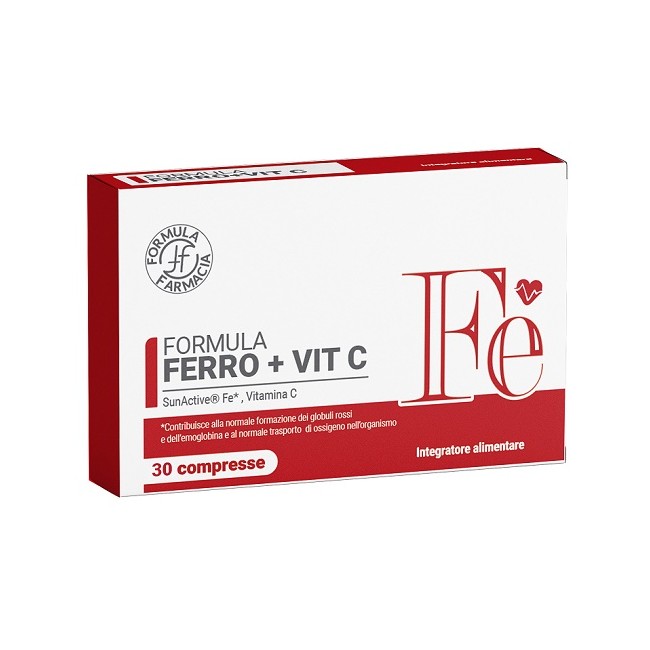 So. Farma. Morra Formula Ferro + Vitamina C 30 Compresse
