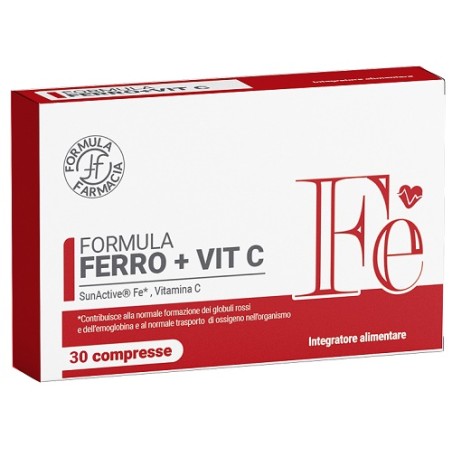 So. Farma. Morra Formula Ferro + Vitamina C 30 Compresse