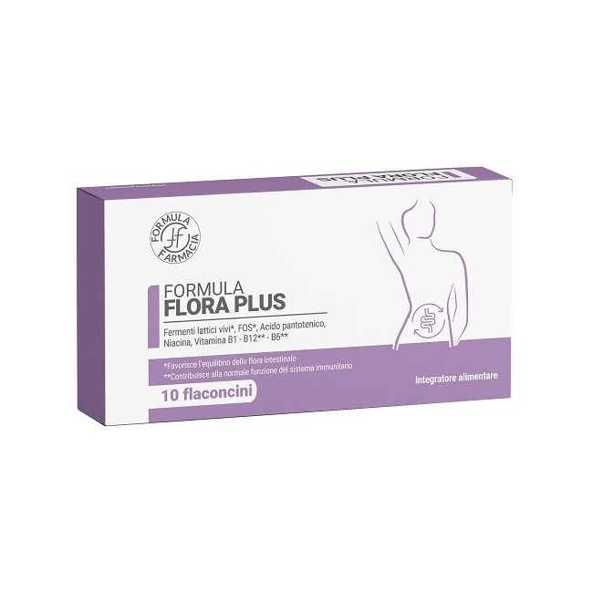 So. Farma. Morra Formula Flora Plus 10 Flaconcini Da 10 Ml