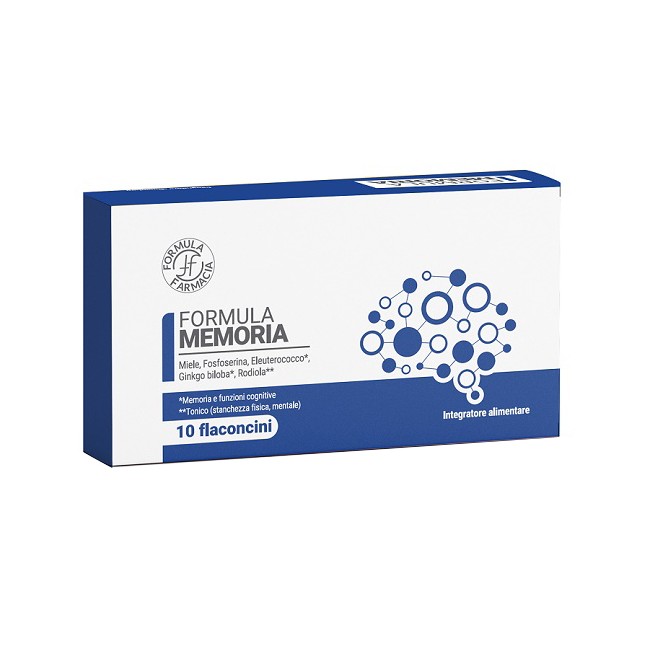 So. Farma. Morra Formula Memoria 10 Flaconcini Da 10 Ml