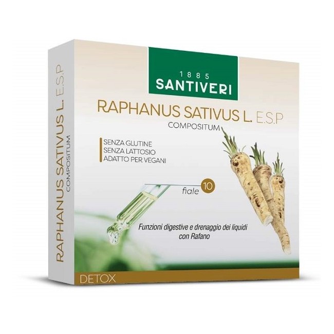 Santiveri Raphanus Sativus L Esp 10 Fiale Da 10 Ml