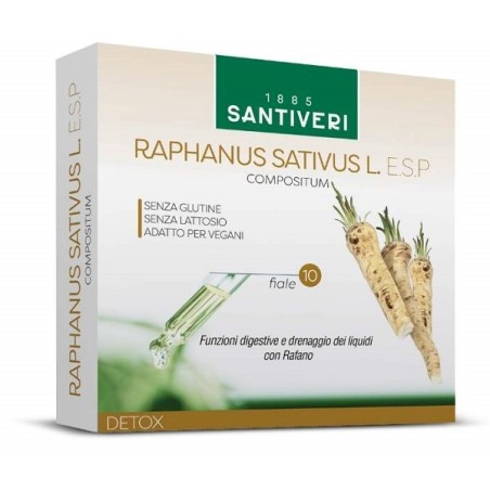 Santiveri Raphanus Sativus L Esp 10 Fiale Da 10 Ml