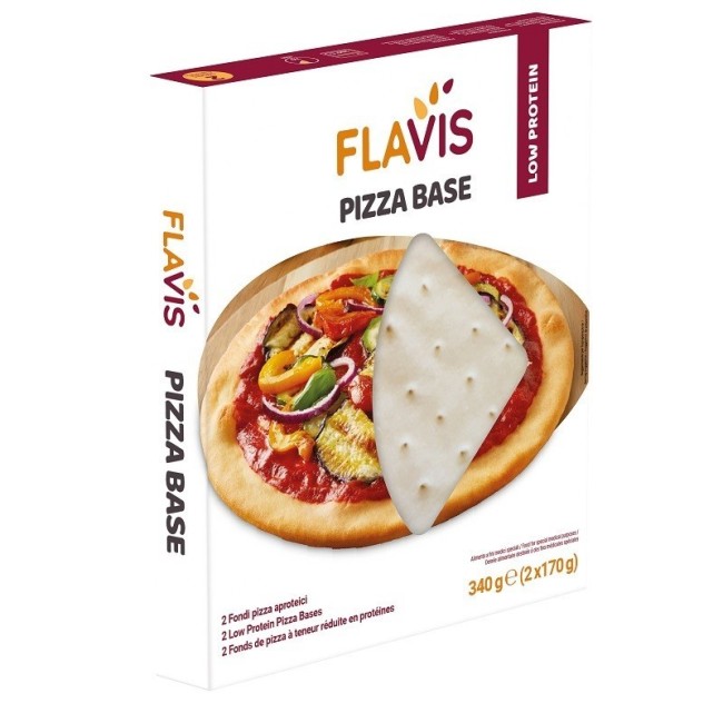 Flavis Pizza Base 2 Fondi Pizza Aproteici Da 170 G