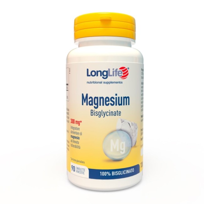 Longlife Magnesium Bisglycinate 90 Tavolette