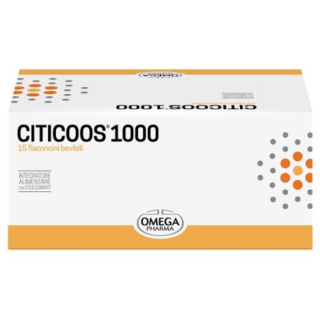 Omega Pharma Citicoos 1000 15 Flaconcini 10 Ml