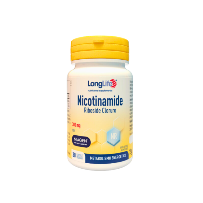 Longlife Nicotinamide Riboside Cloruro 30 Capsule Da 500 Mg